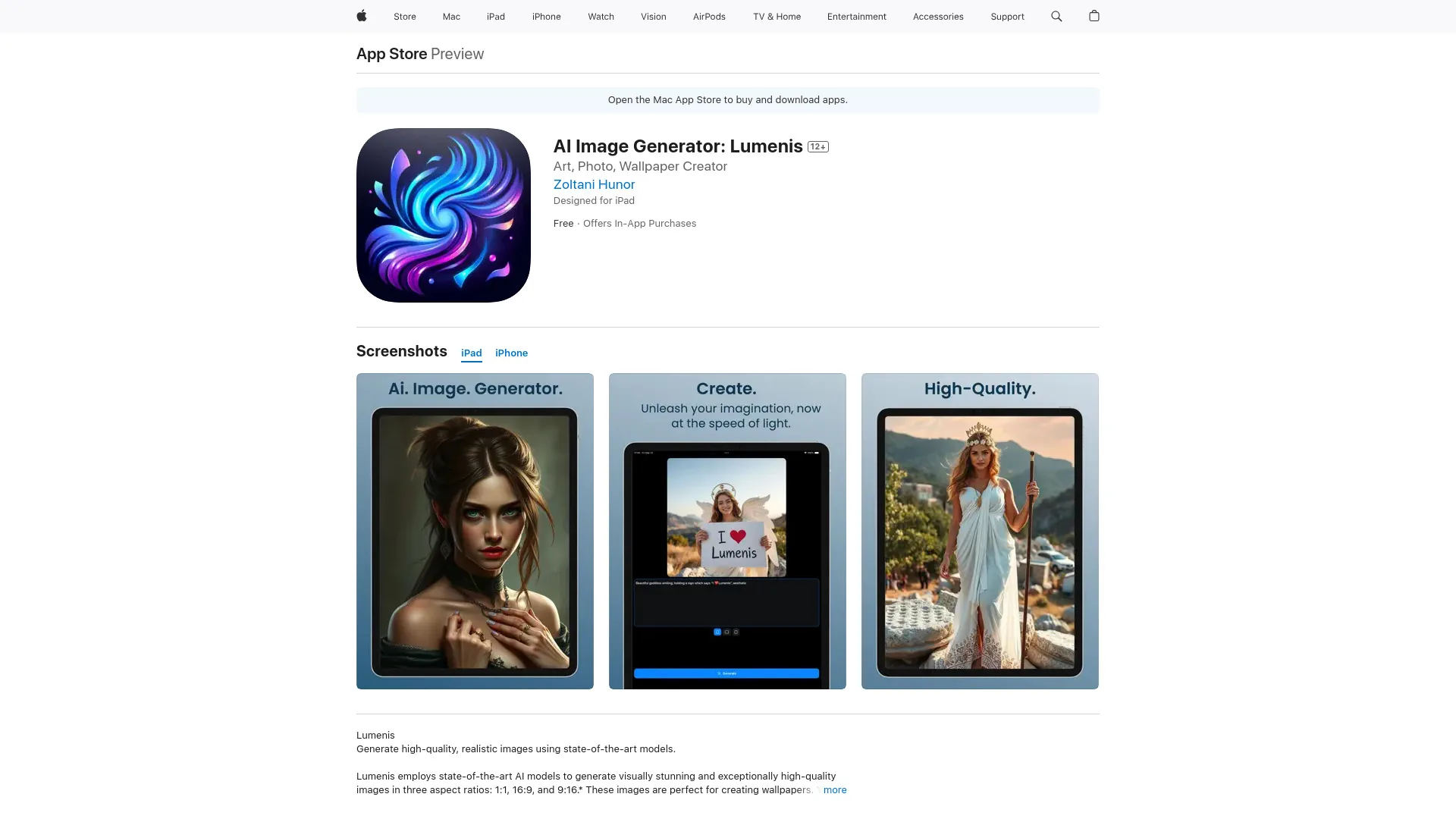 Lumenis screenshot