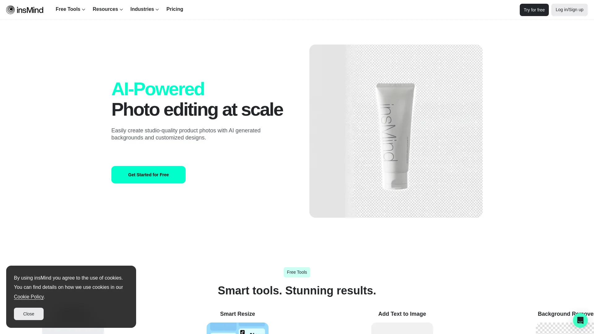 insMind screenshot