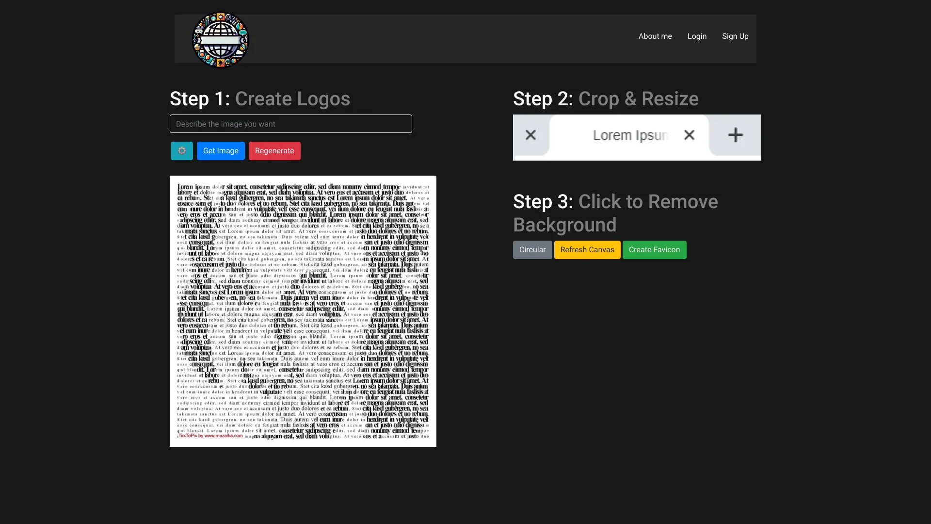 Favicon Helper screenshot