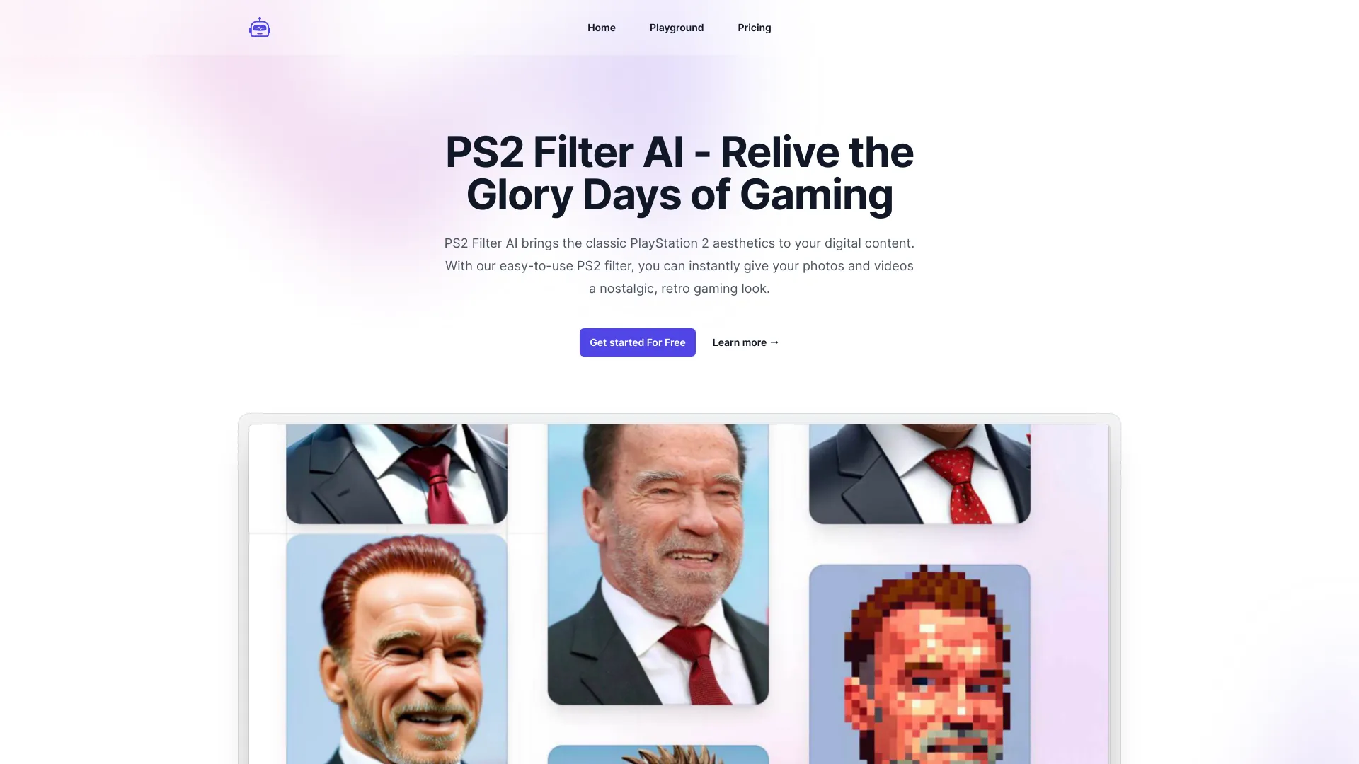 PS2 Filter AI screenshot
