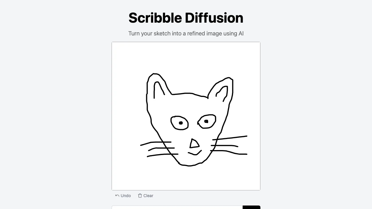 Scribble Diffusion screenshot