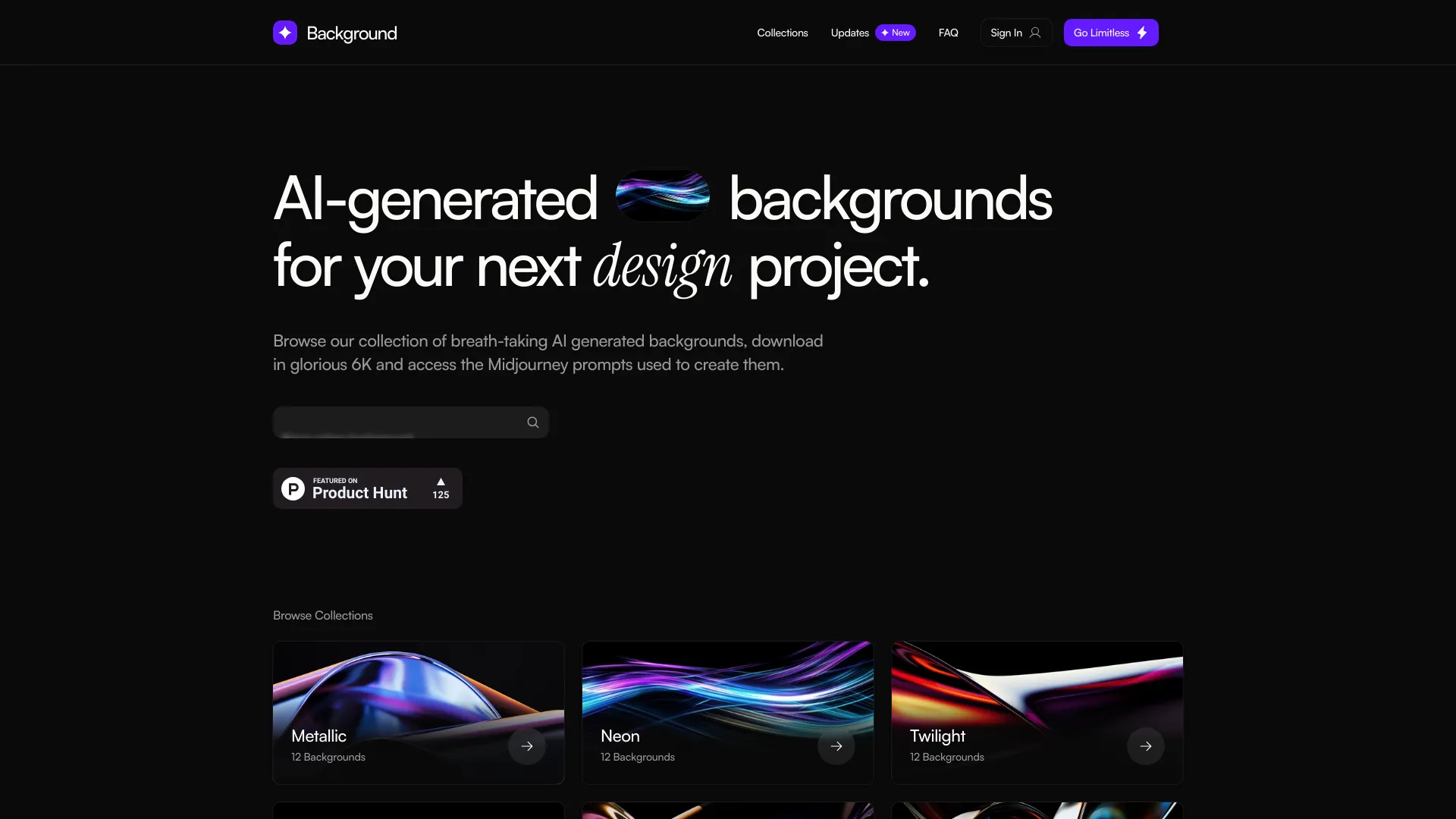 AI Backgrounds screenshot