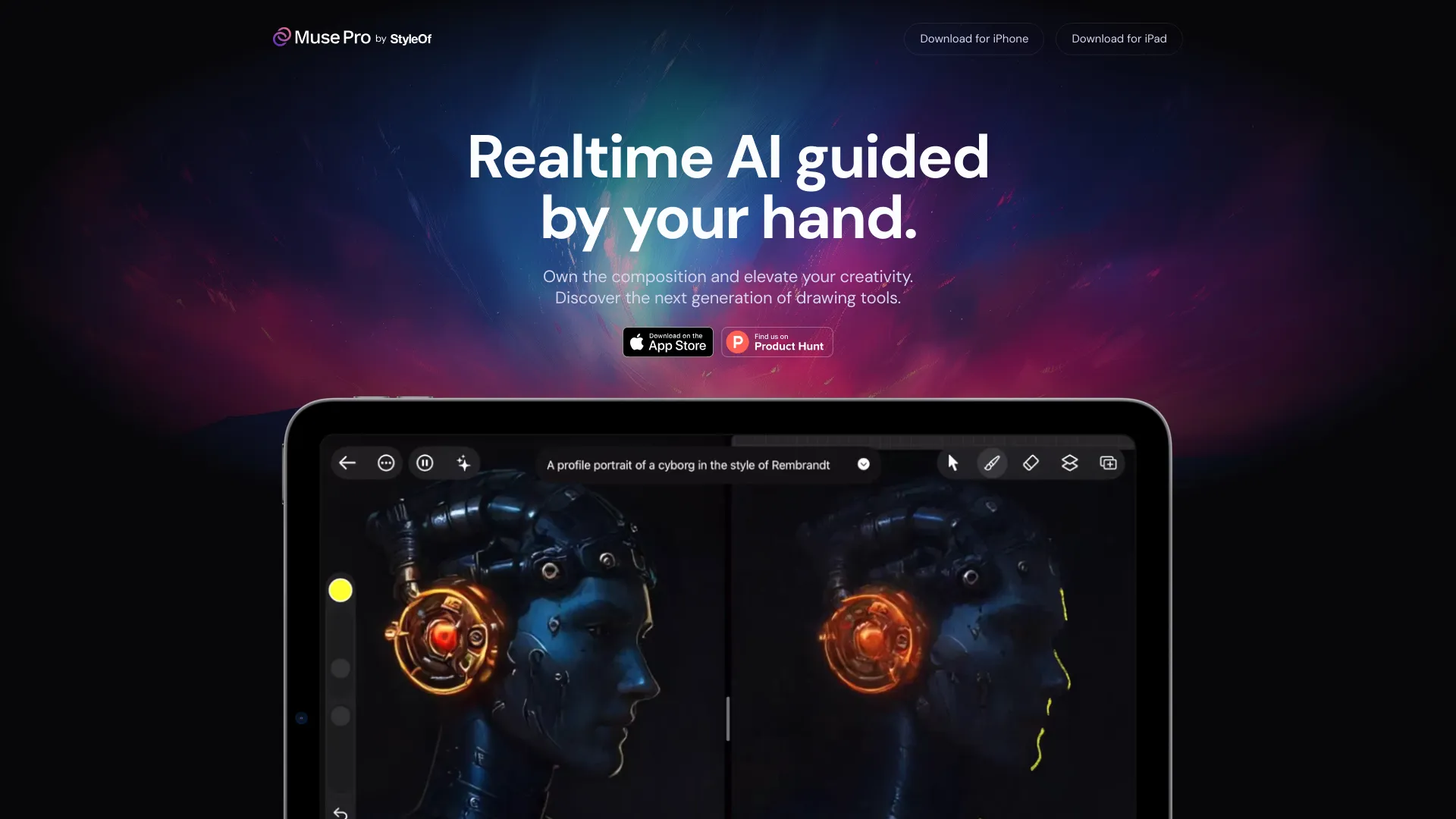 Muse Pro screenshot