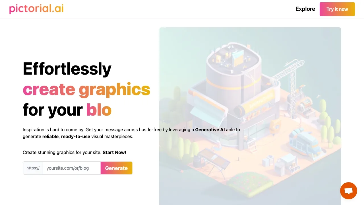 Pictorial screenshot