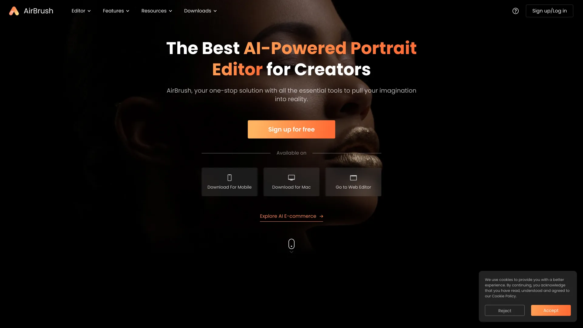 AirBrush screenshot