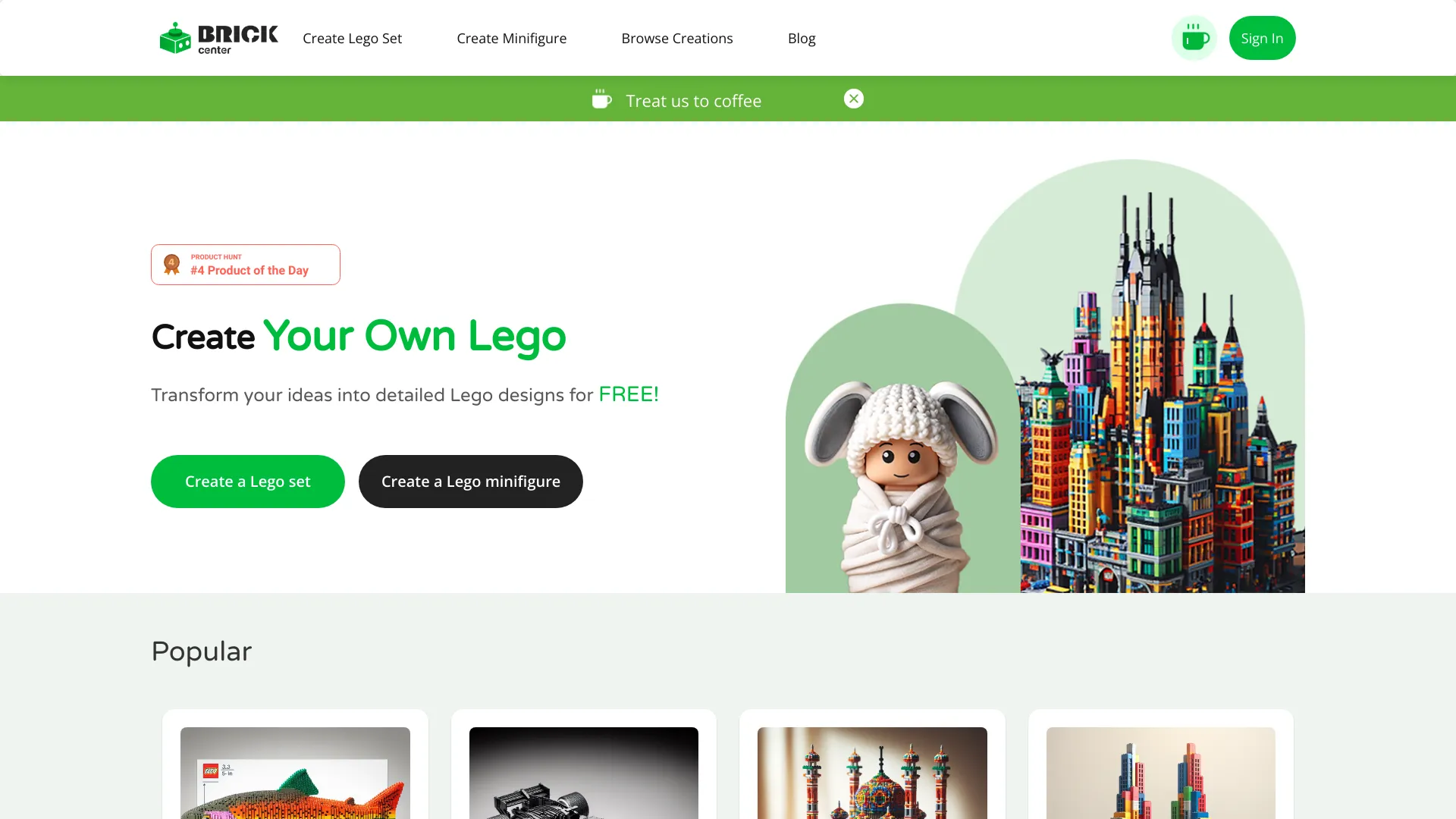 BrickCenter screenshot