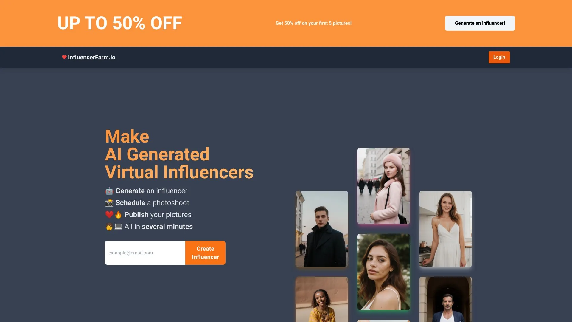 InfluencerFarm screenshot