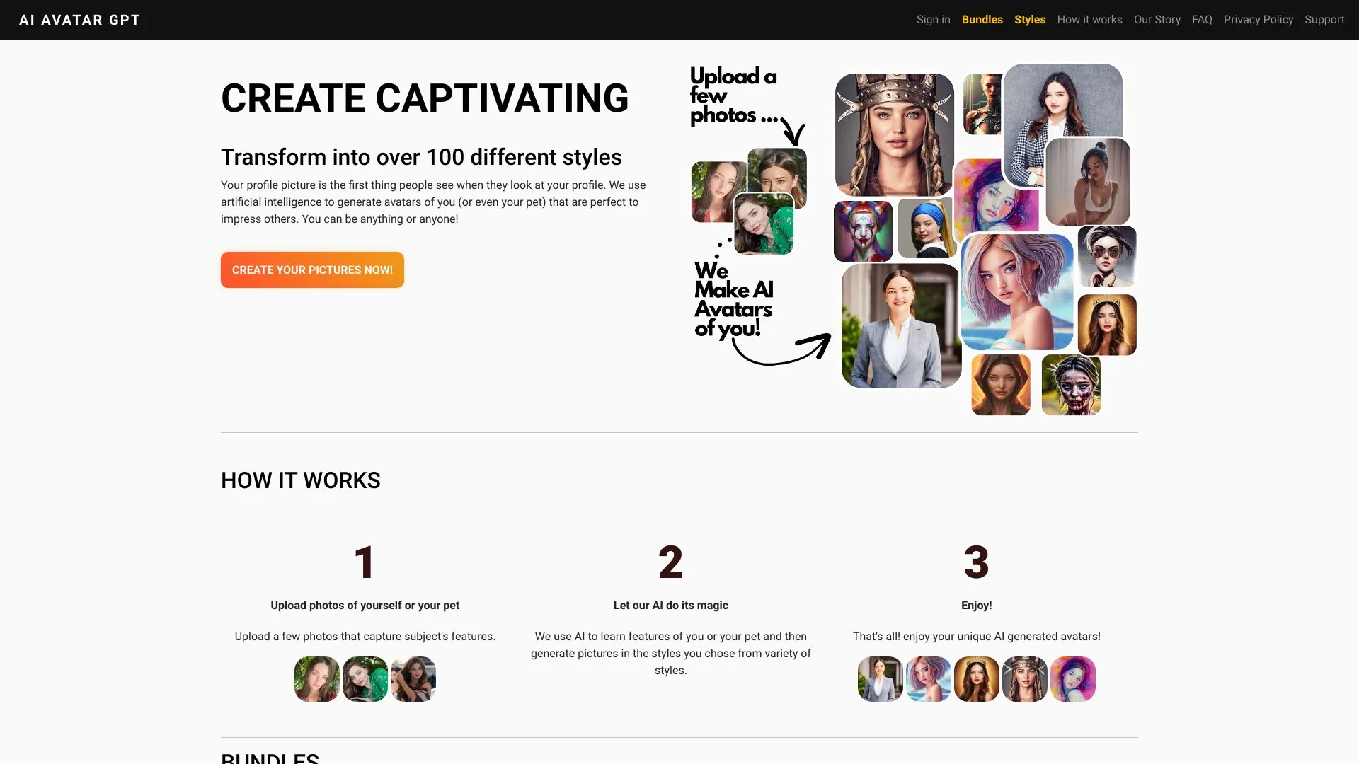 AI Avatar GPT screenshot