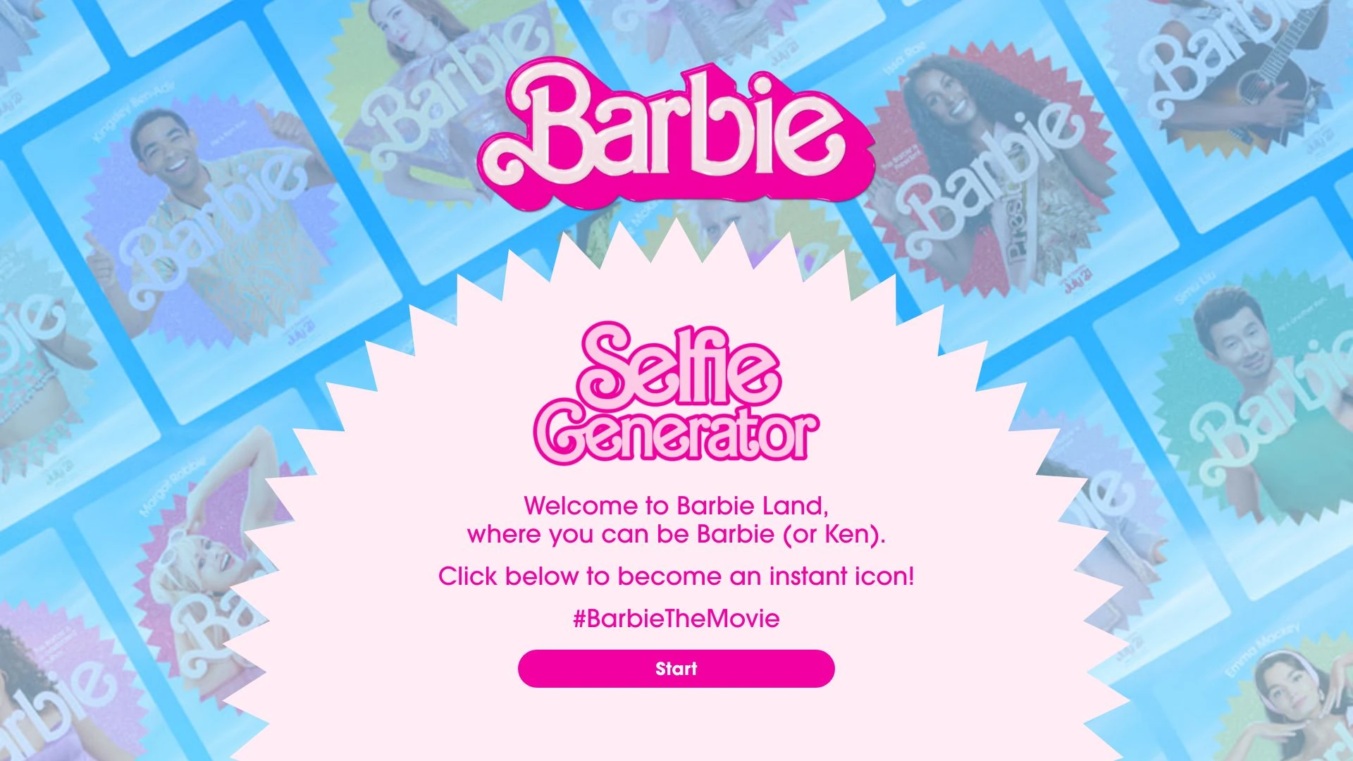 Barbie Selfie Generator screenshot