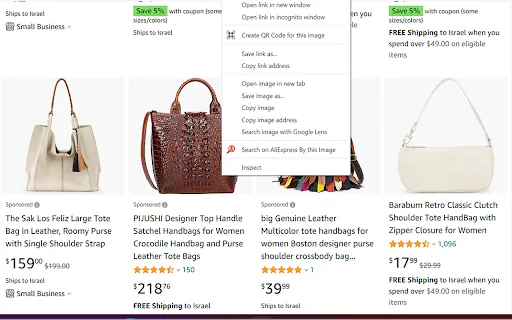 Aliexpress Image Search screenshot