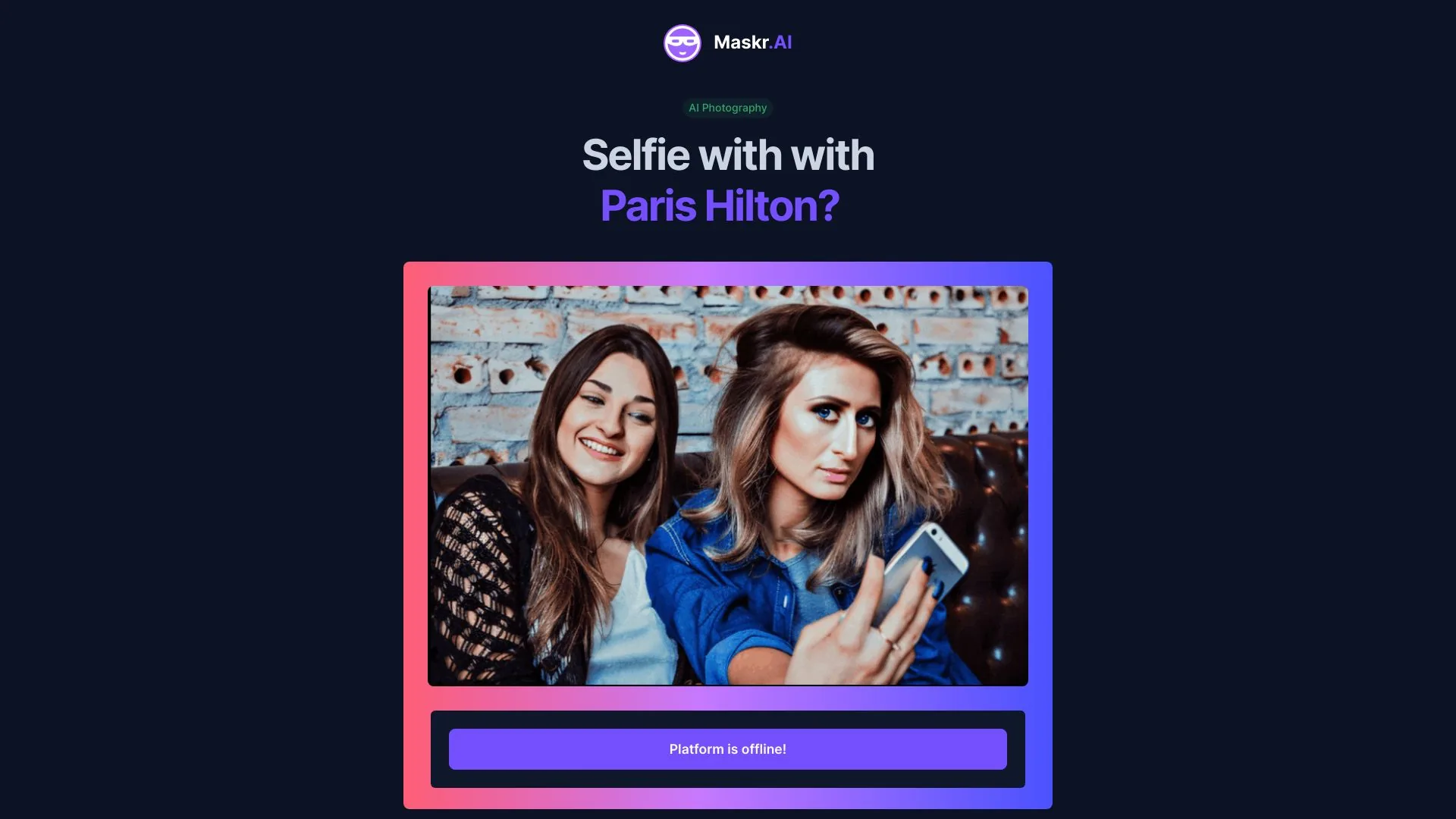 Maskr.AI screenshot