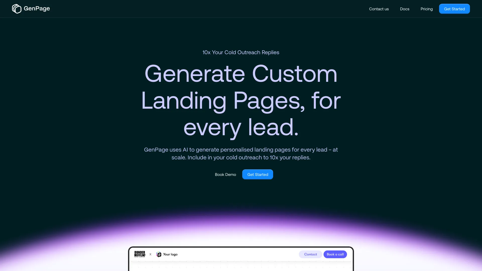 GenPage screenshot