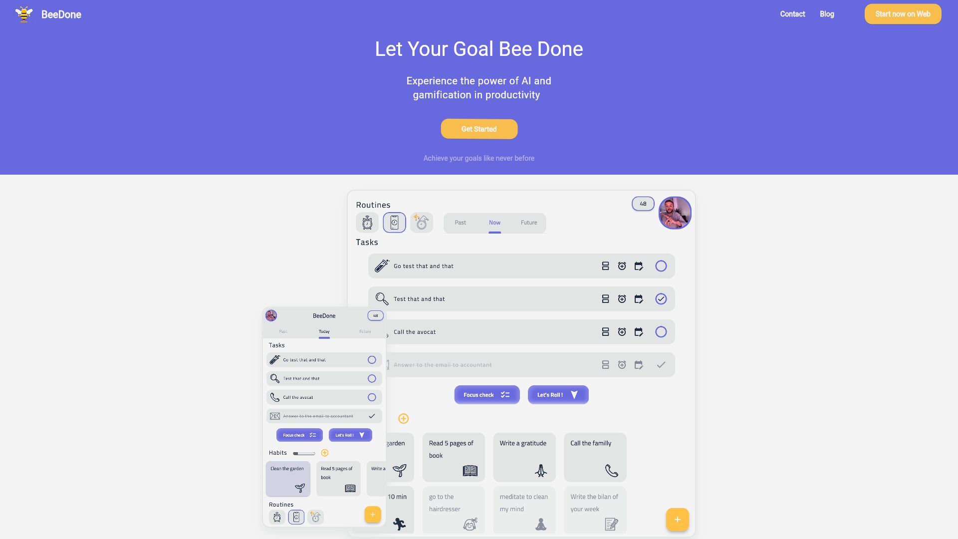 BeeDone screenshot