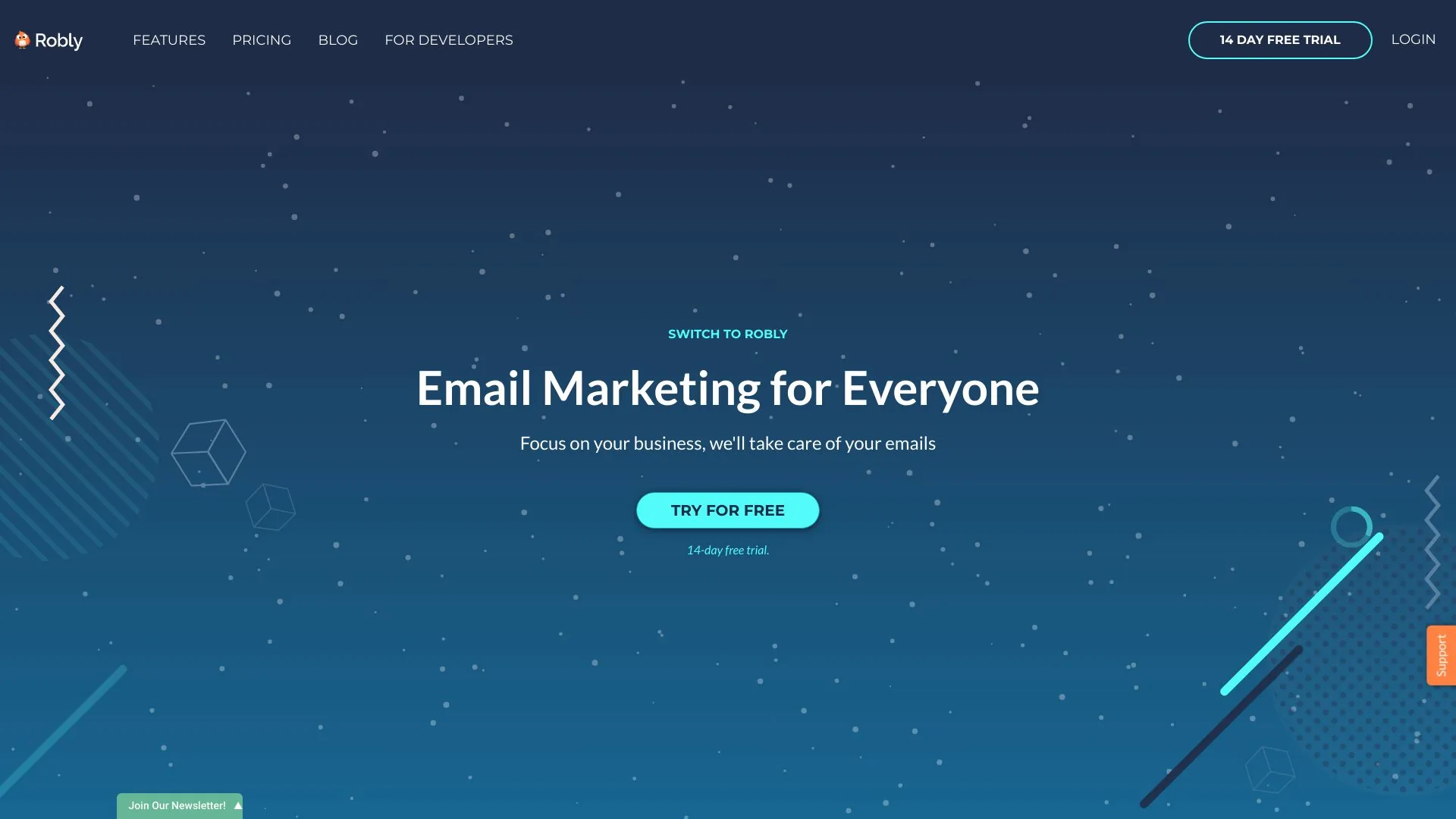 Robly Email Marketing screenshot