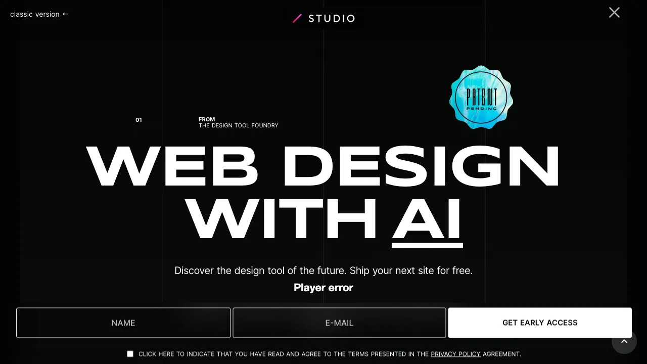 STUDIO AI screenshot