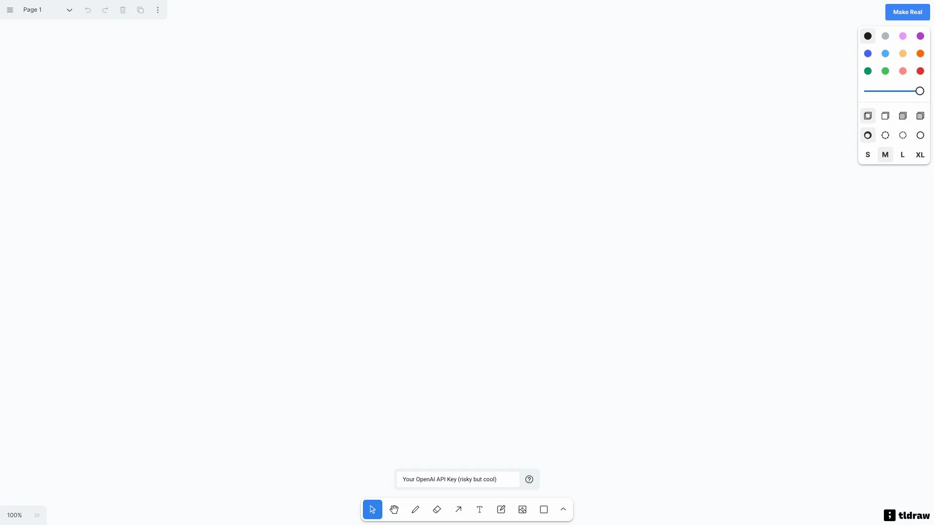 tldraw screenshot