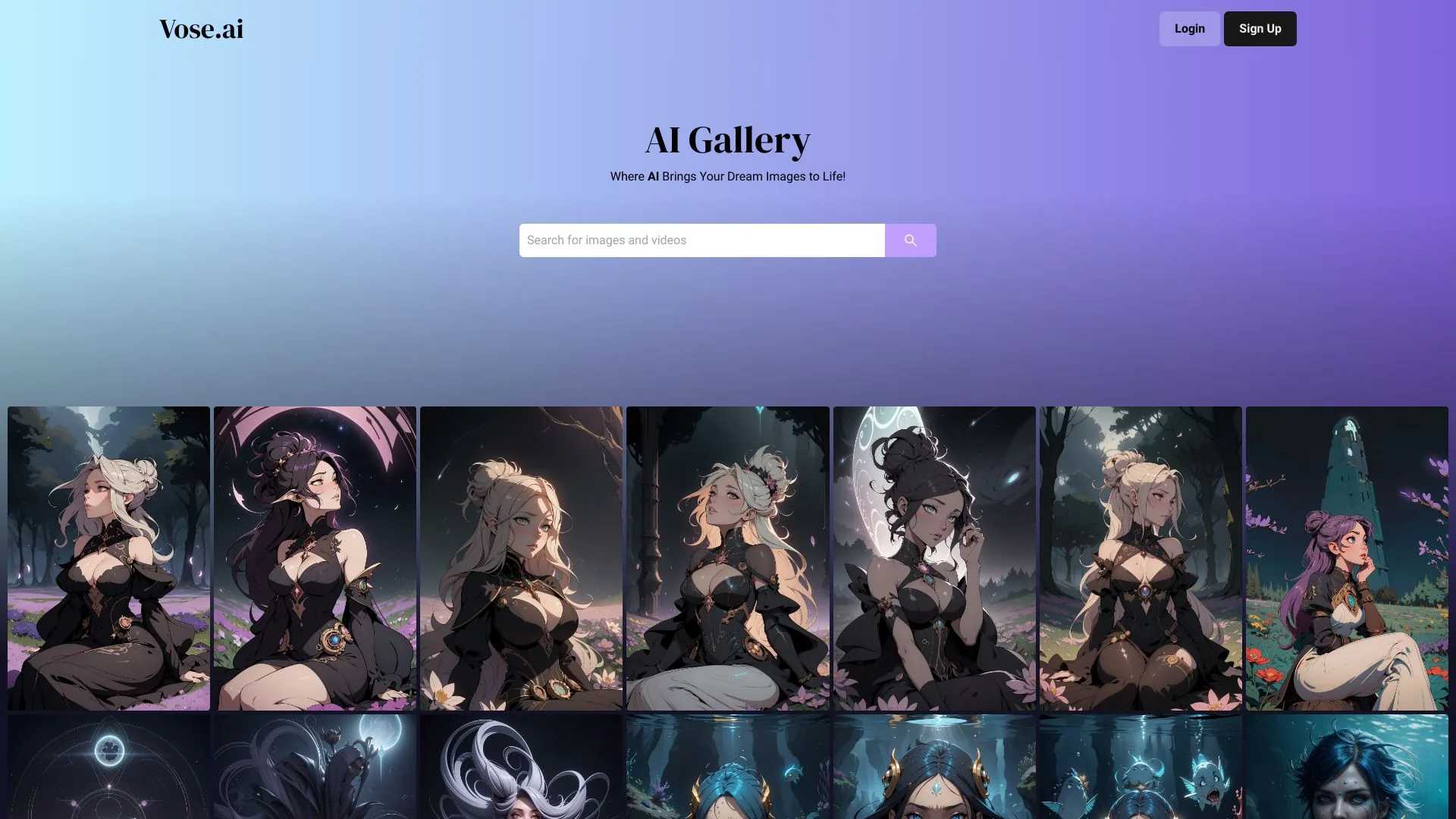Vose.ai screenshot