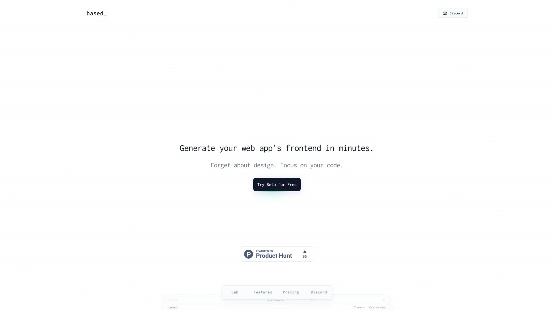 Based - Designless interface builder for developers screenshot