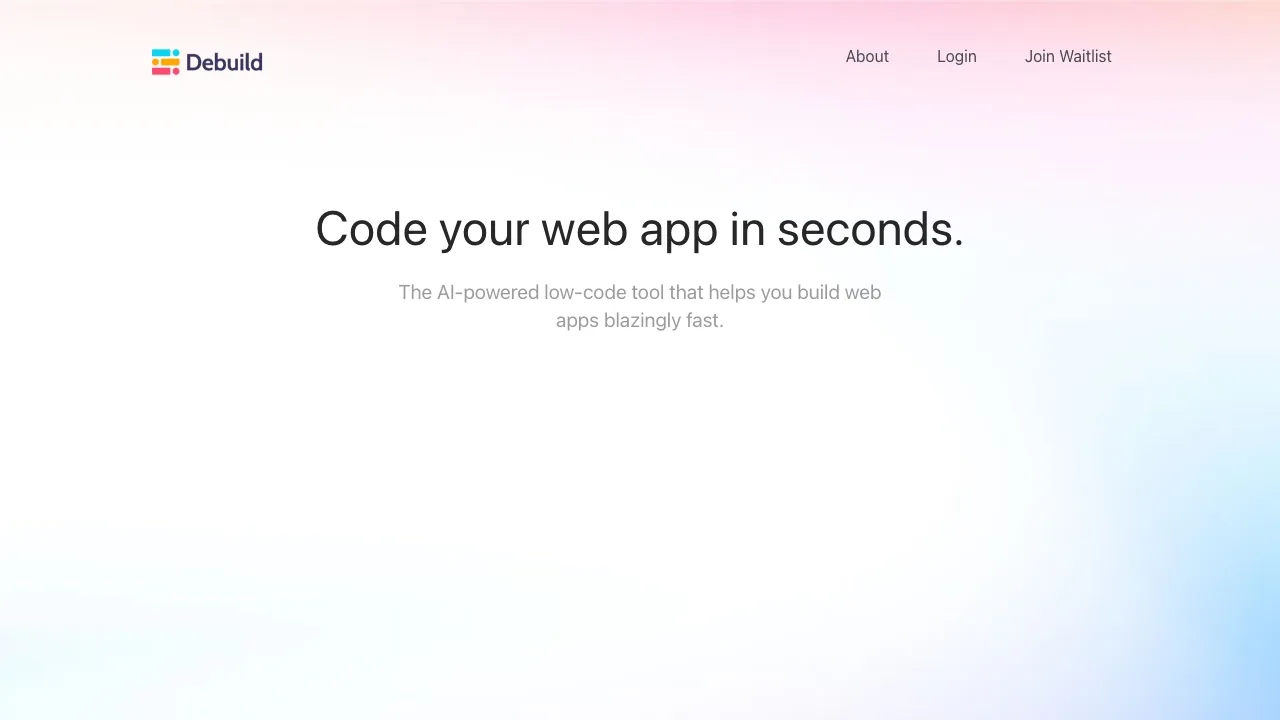 Debuild screenshot