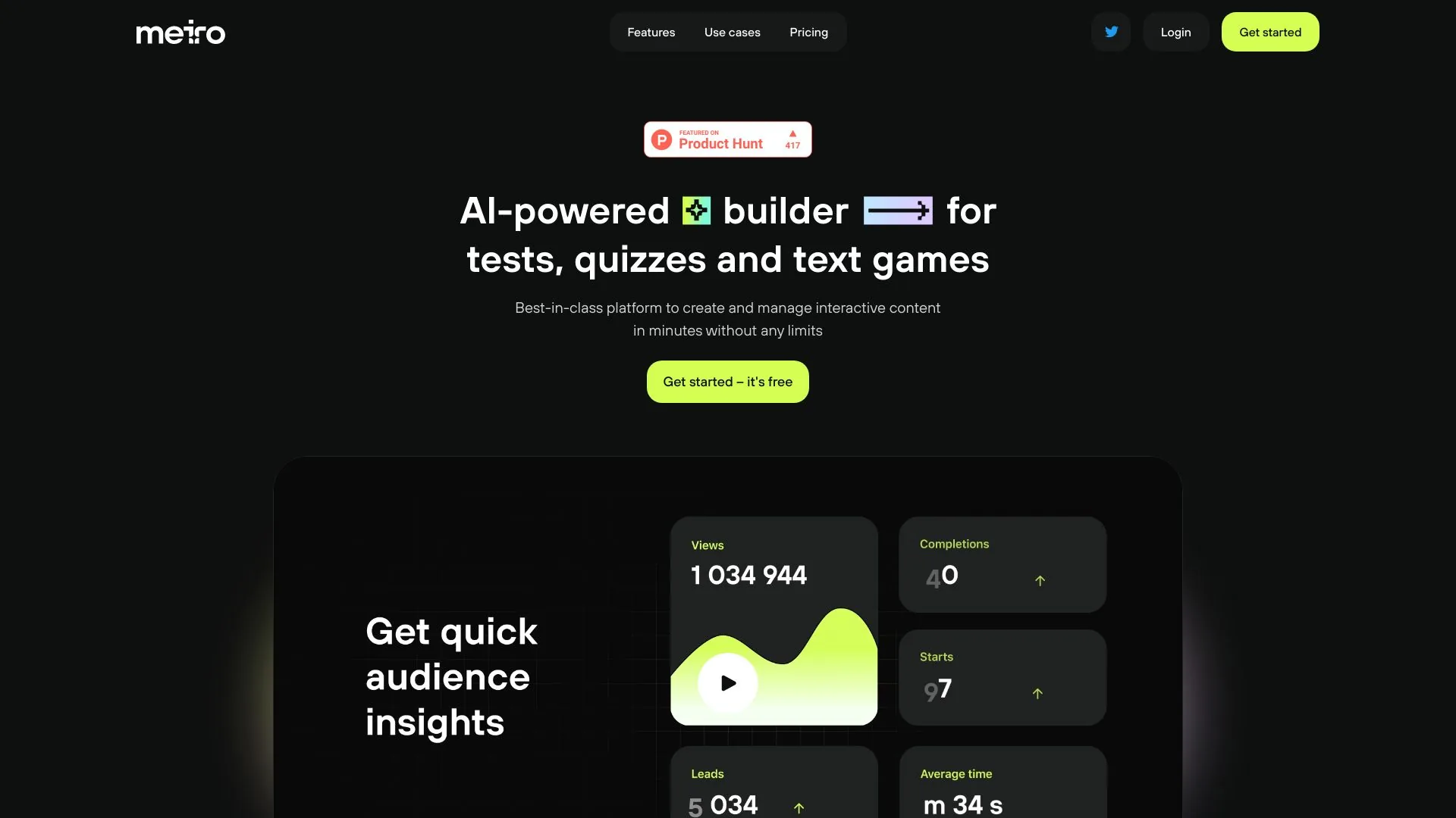Meiro screenshot