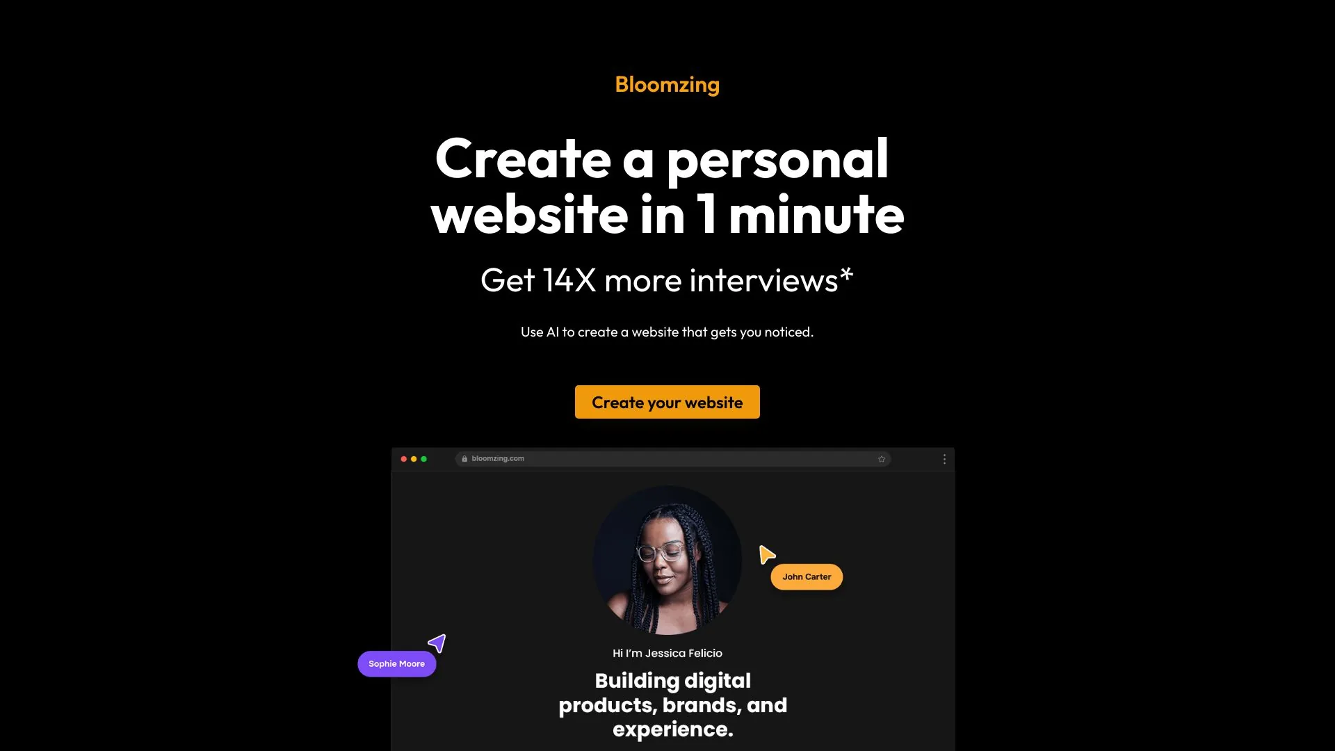 AI Website Creator screenshot