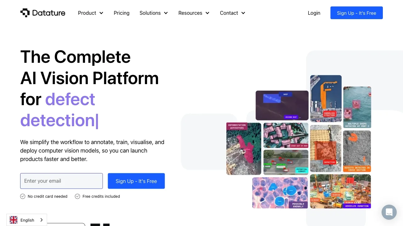 Datature screenshot