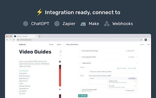Axiom screenshot