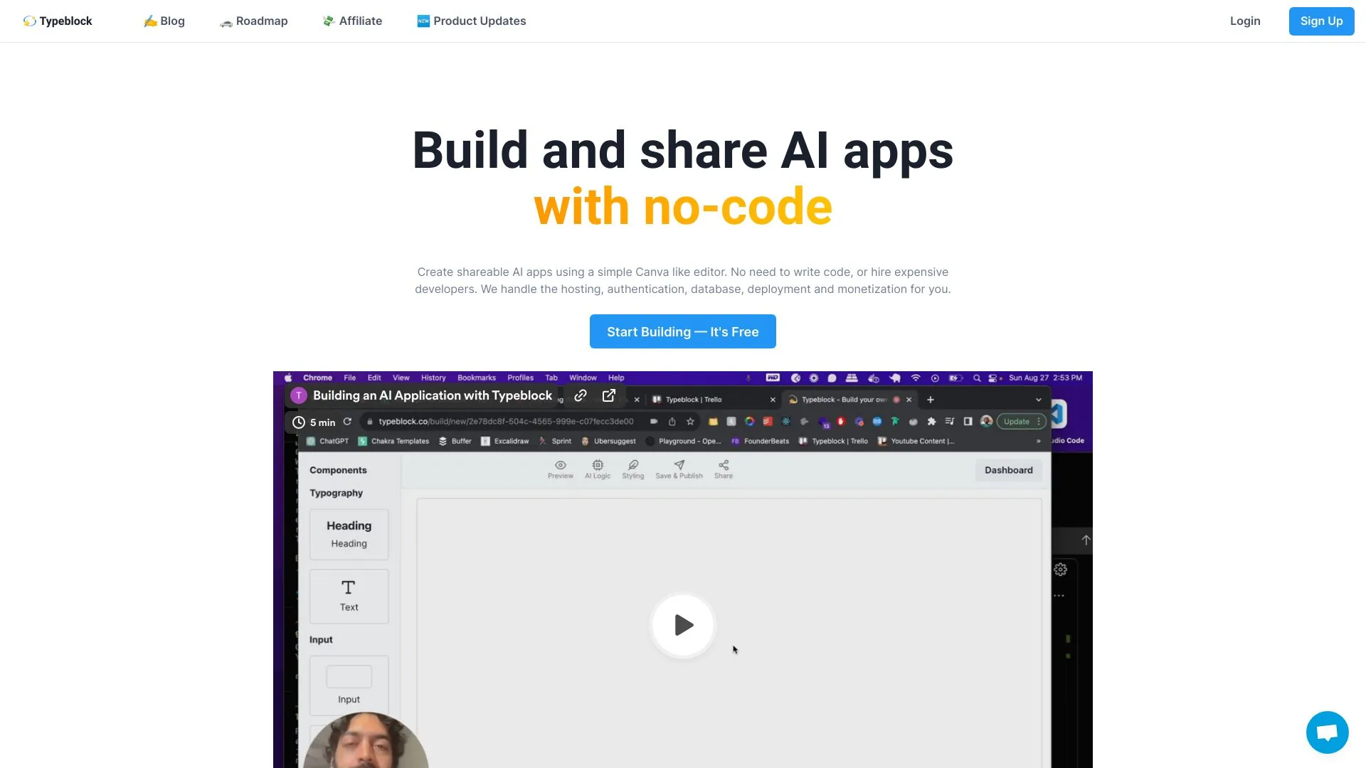 Typeblock screenshot