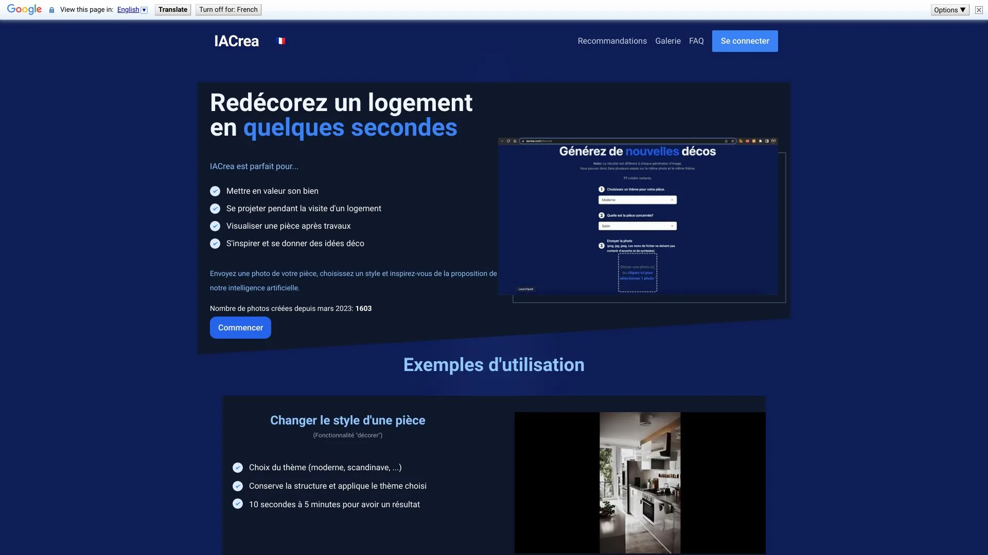 IACrea screenshot