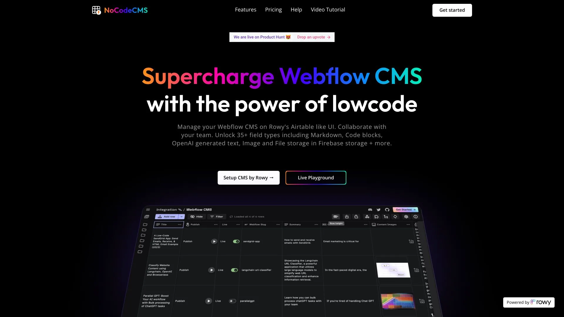 无码CMS screenshot