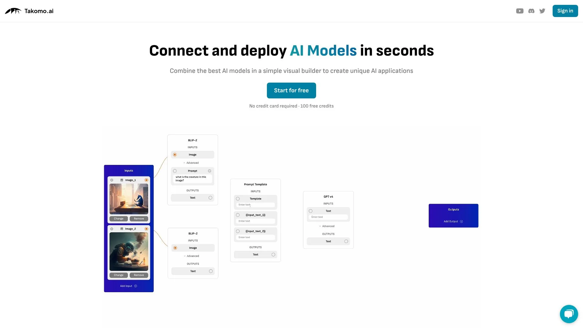 Takomo.ai screenshot
