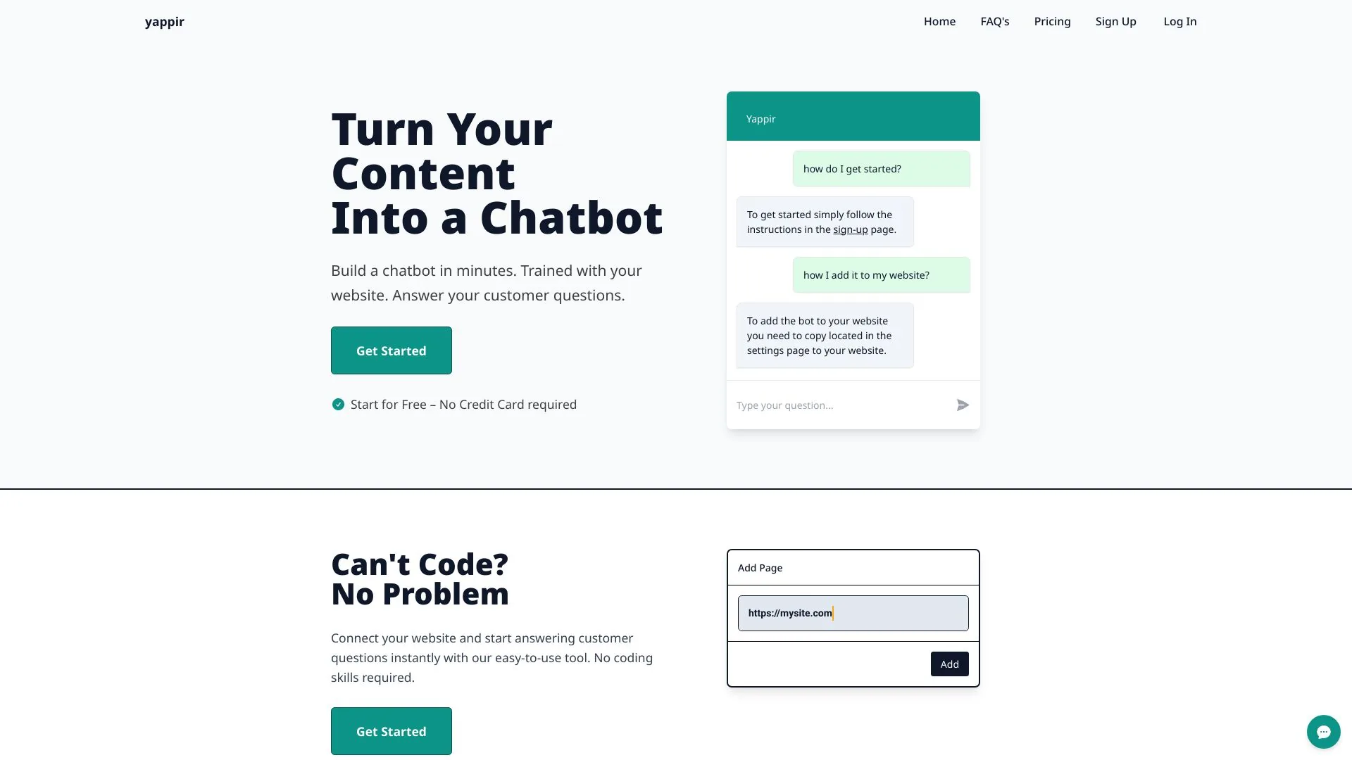 Yappir screenshot