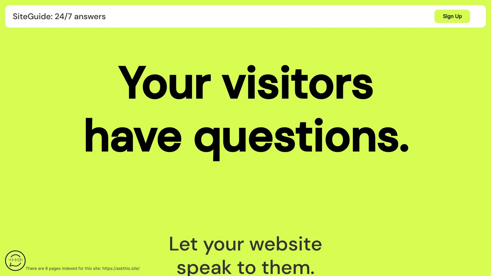 Site Assistant screenshot