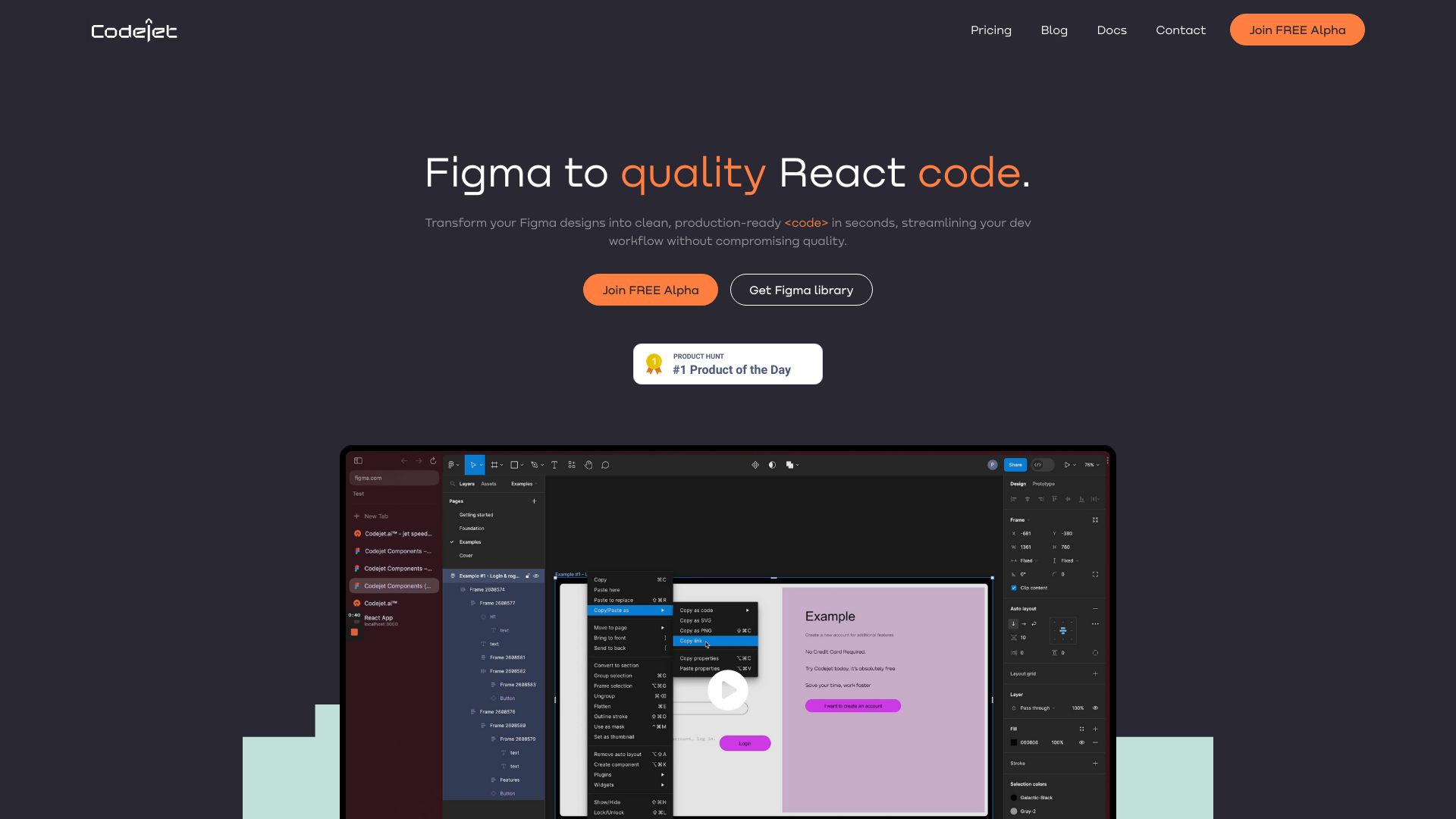 Codejet.ai screenshot