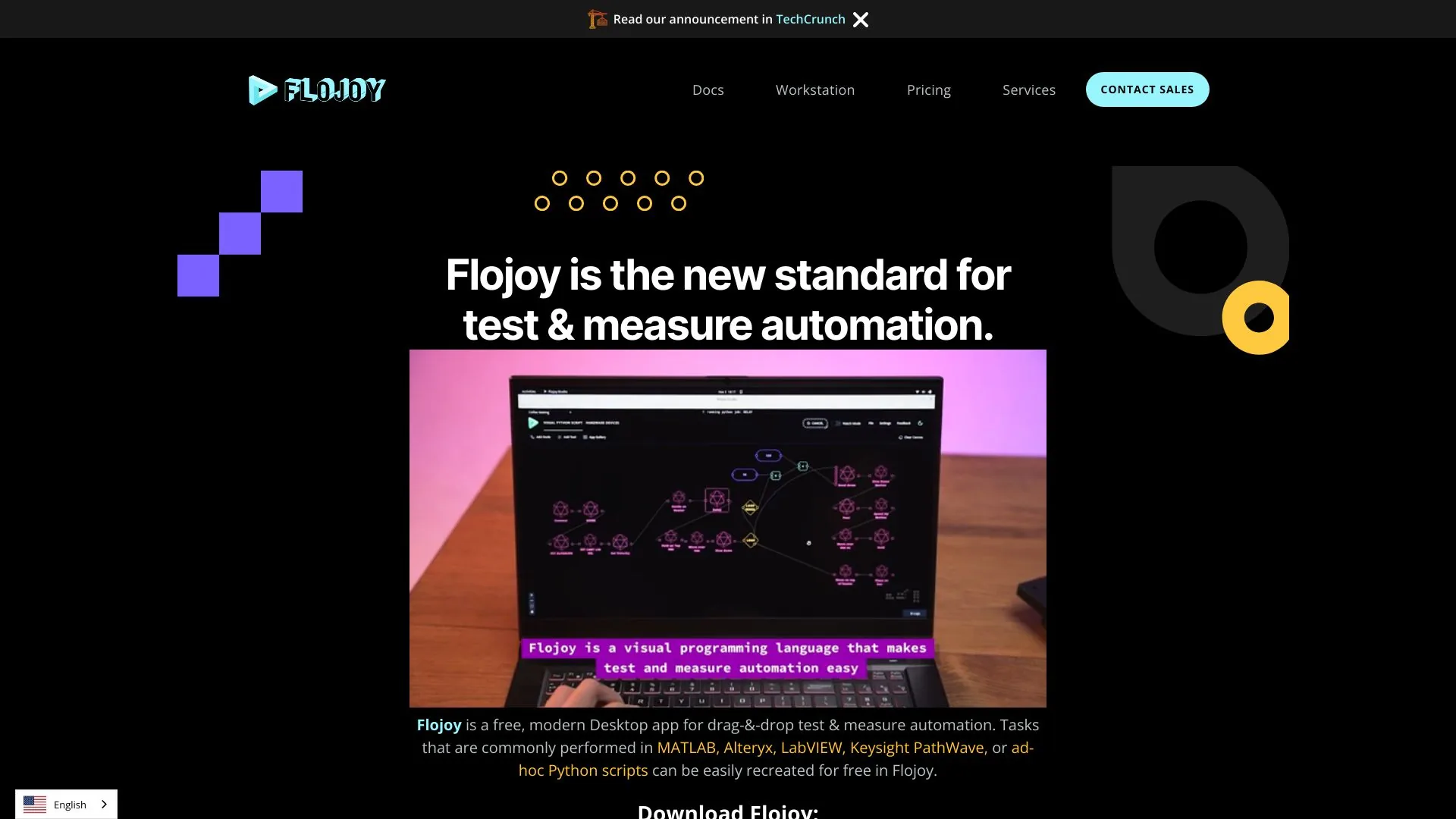 Flojoy Studio screenshot