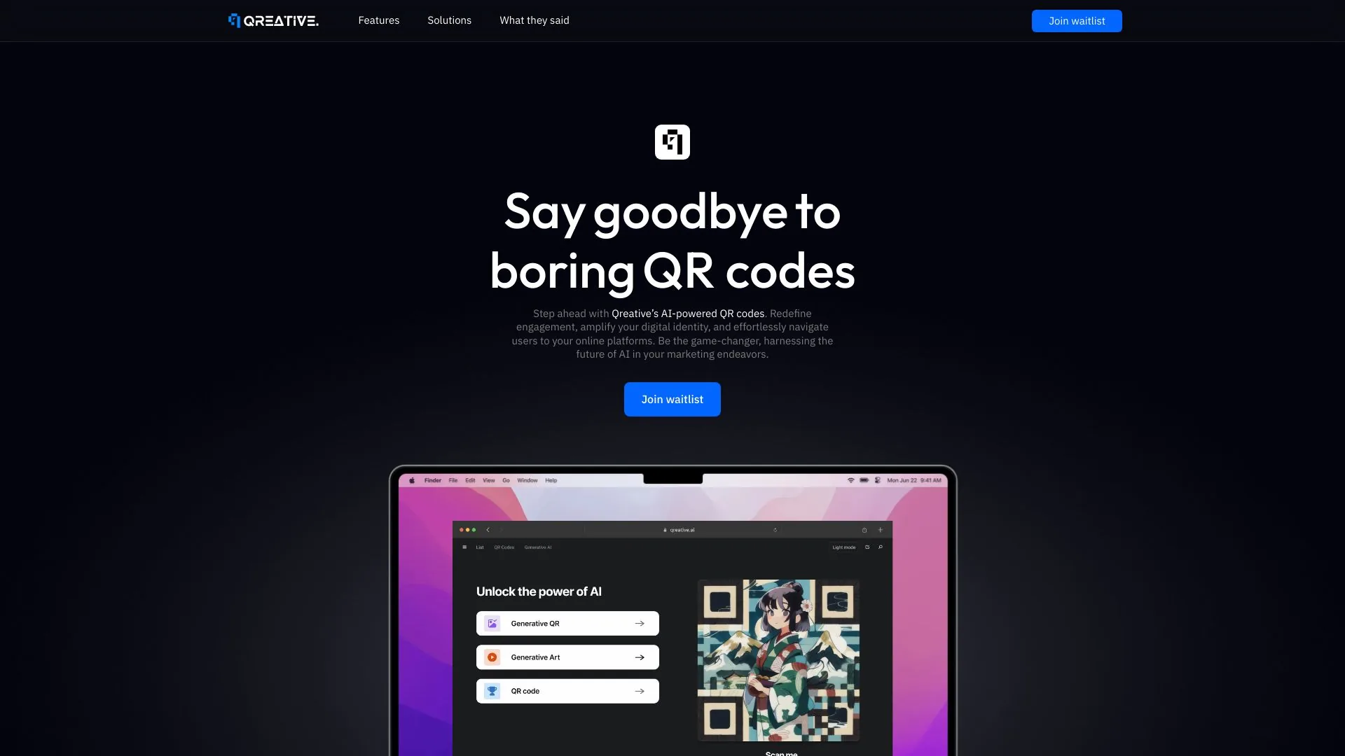 Qreative AI screenshot