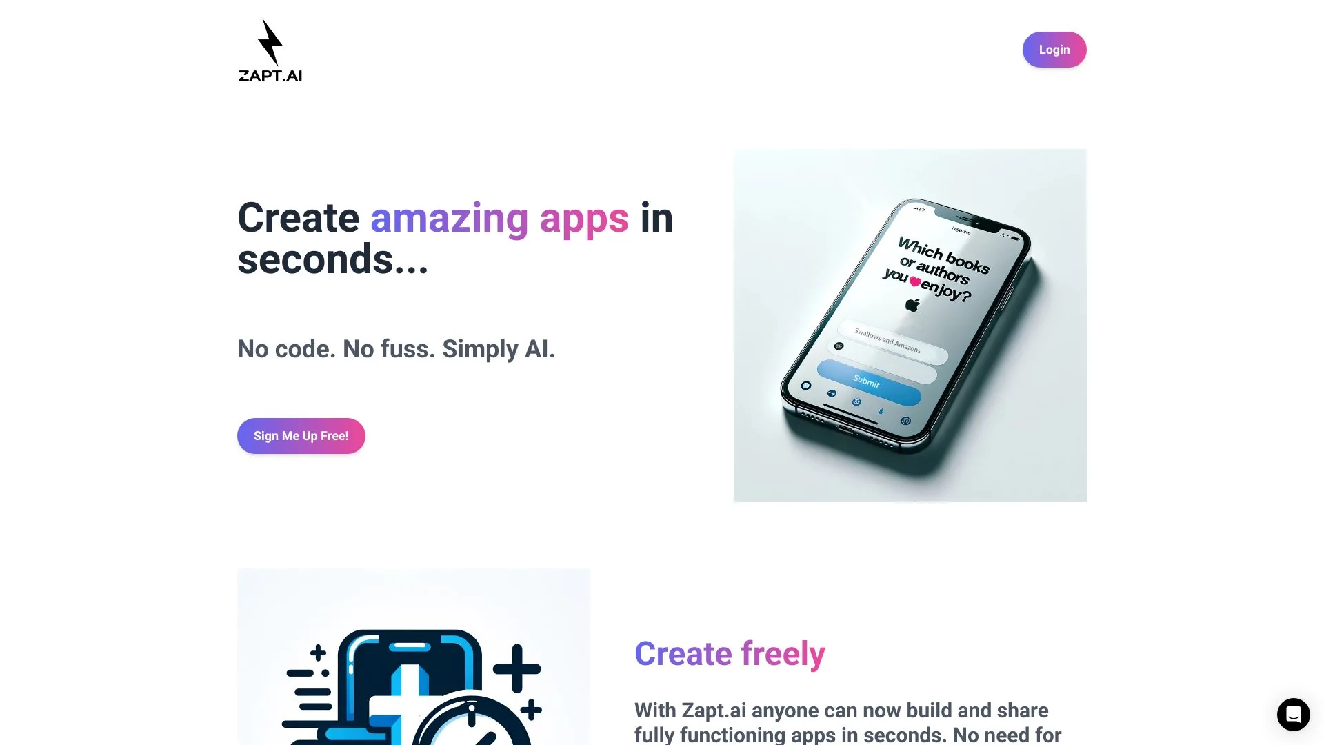 Zapt.ai screenshot