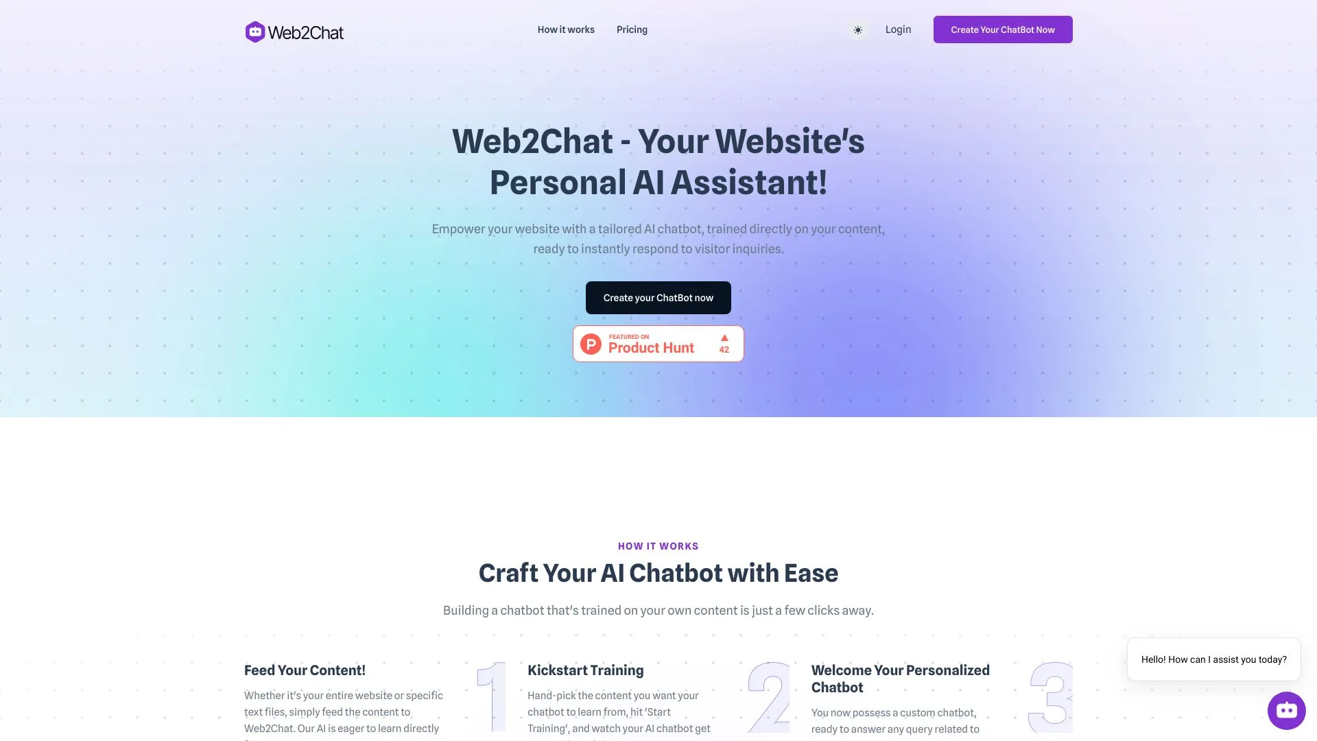 Web2Chat screenshot