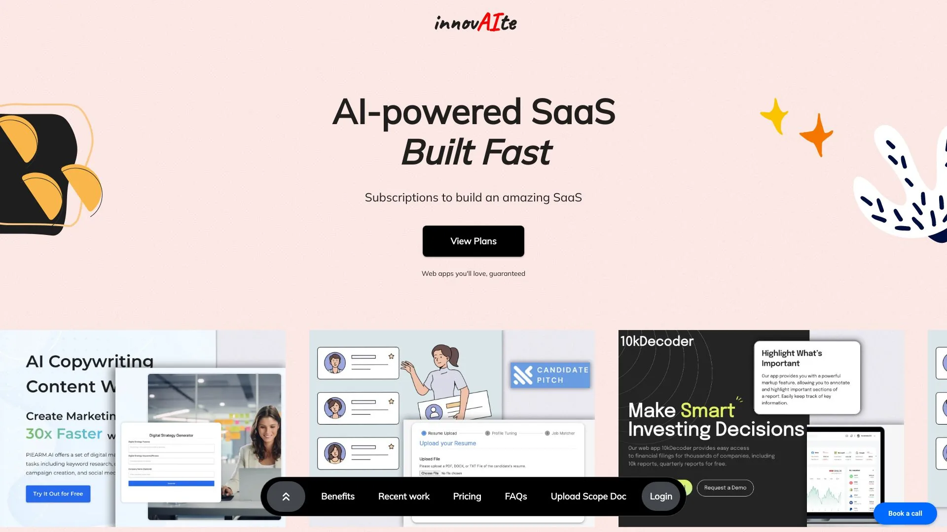 Innovaite - Innovation as a Service screenshot