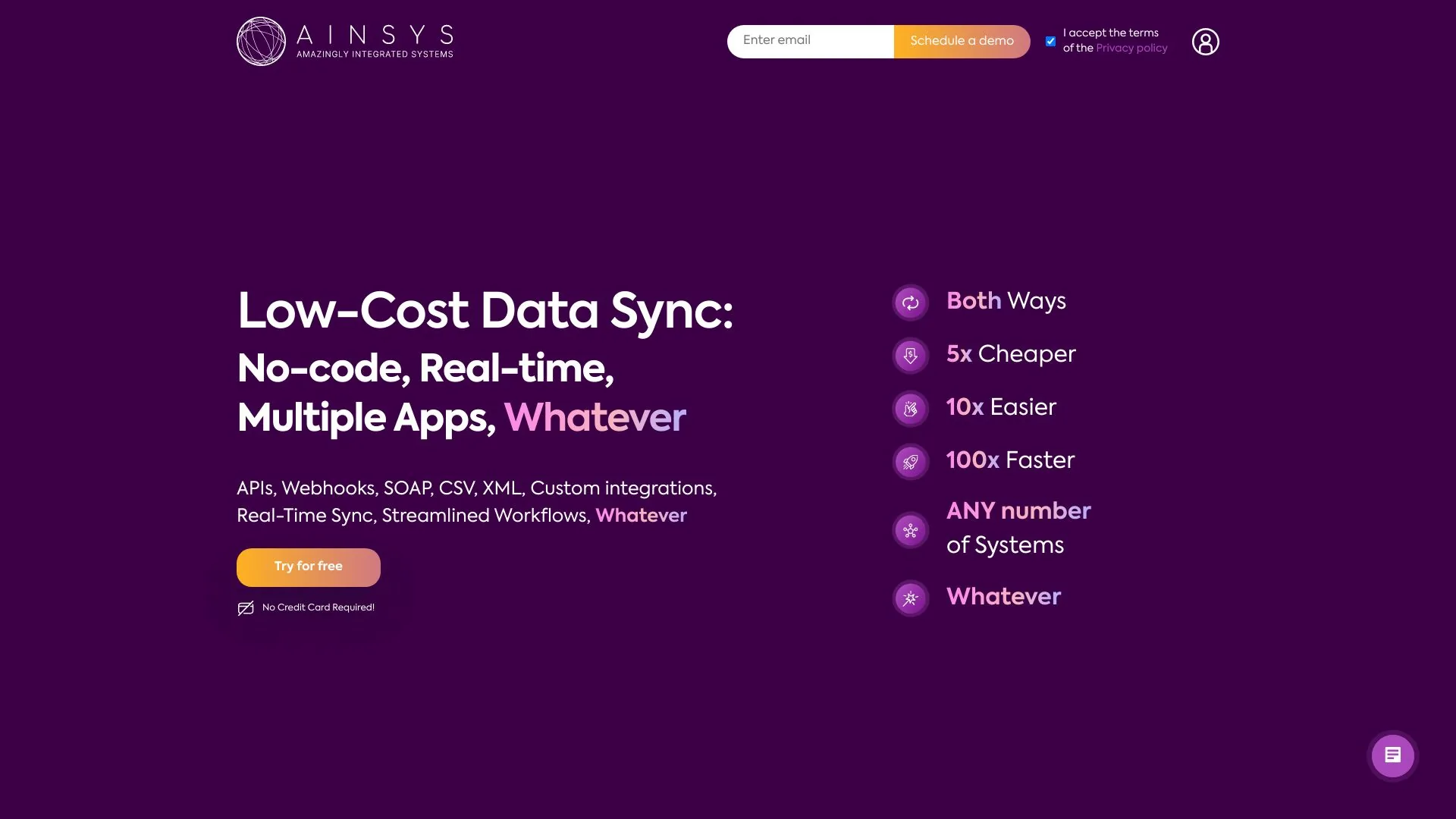Ainsys screenshot