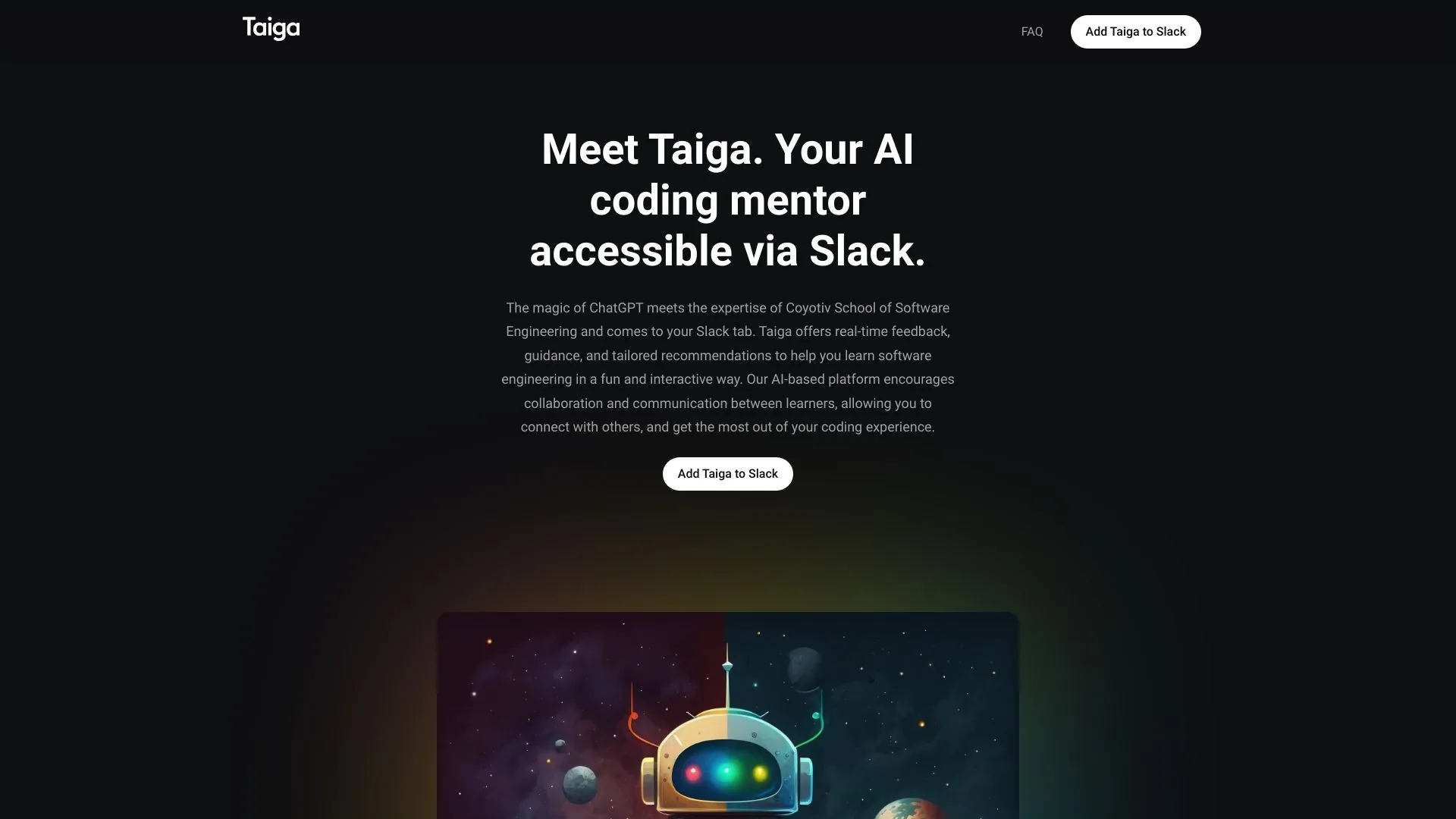 Taiga screenshot