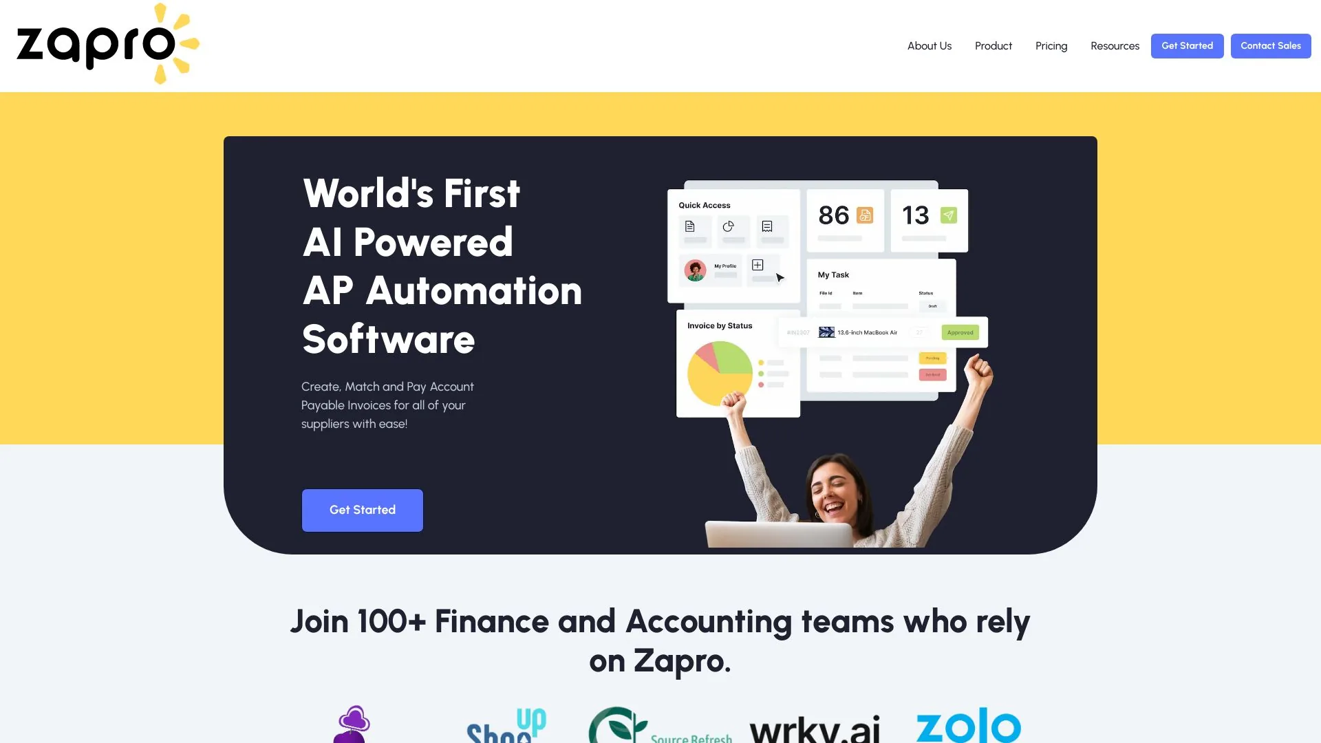 Zapro screenshot