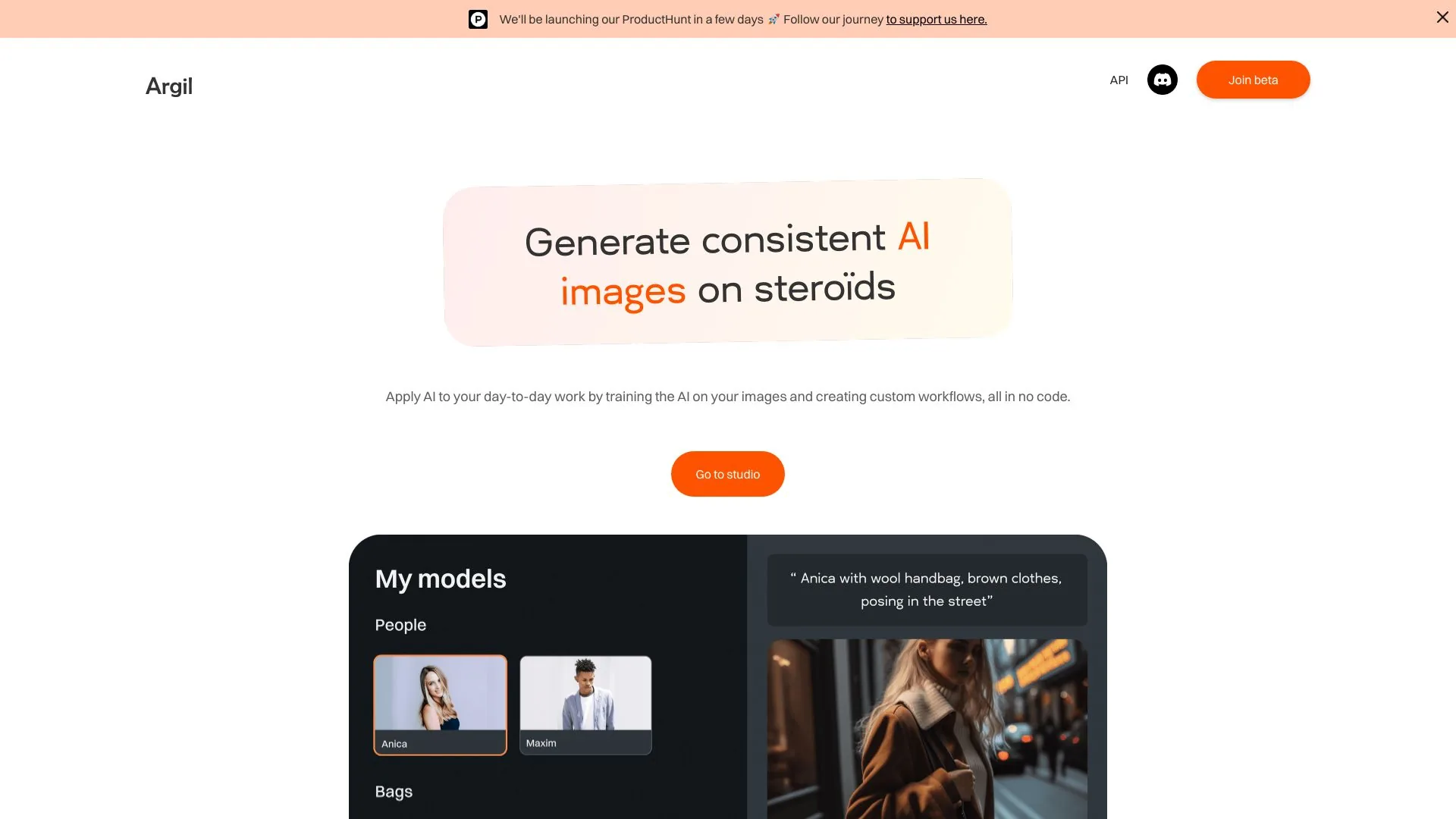 Argil screenshot