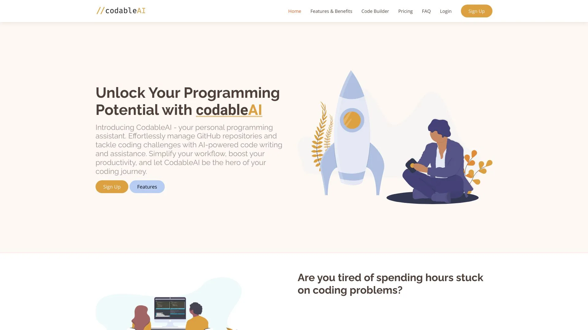 CodableAI - AI-powered coding assistant for developers screenshot