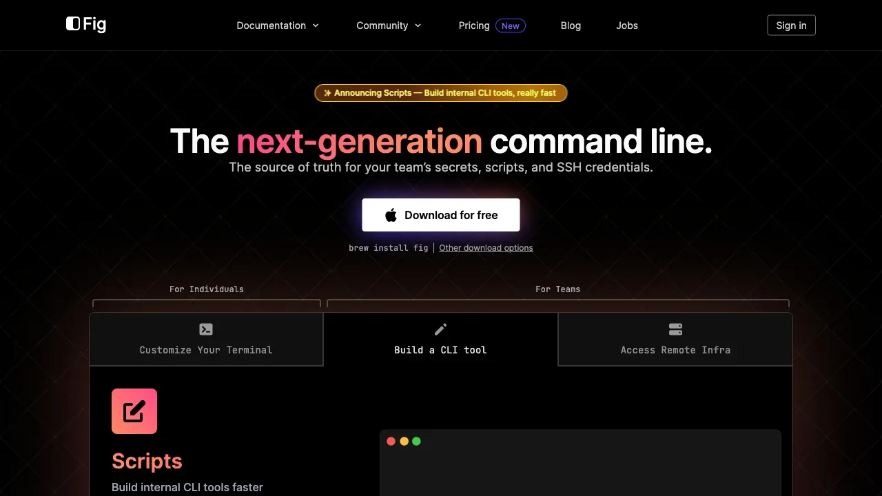 Fig screenshot