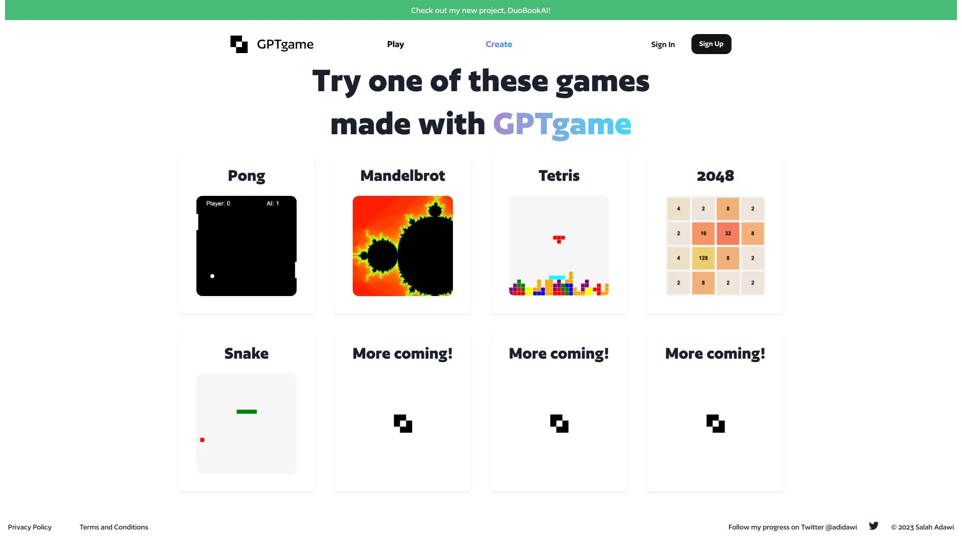 GPT游戏 screenshot