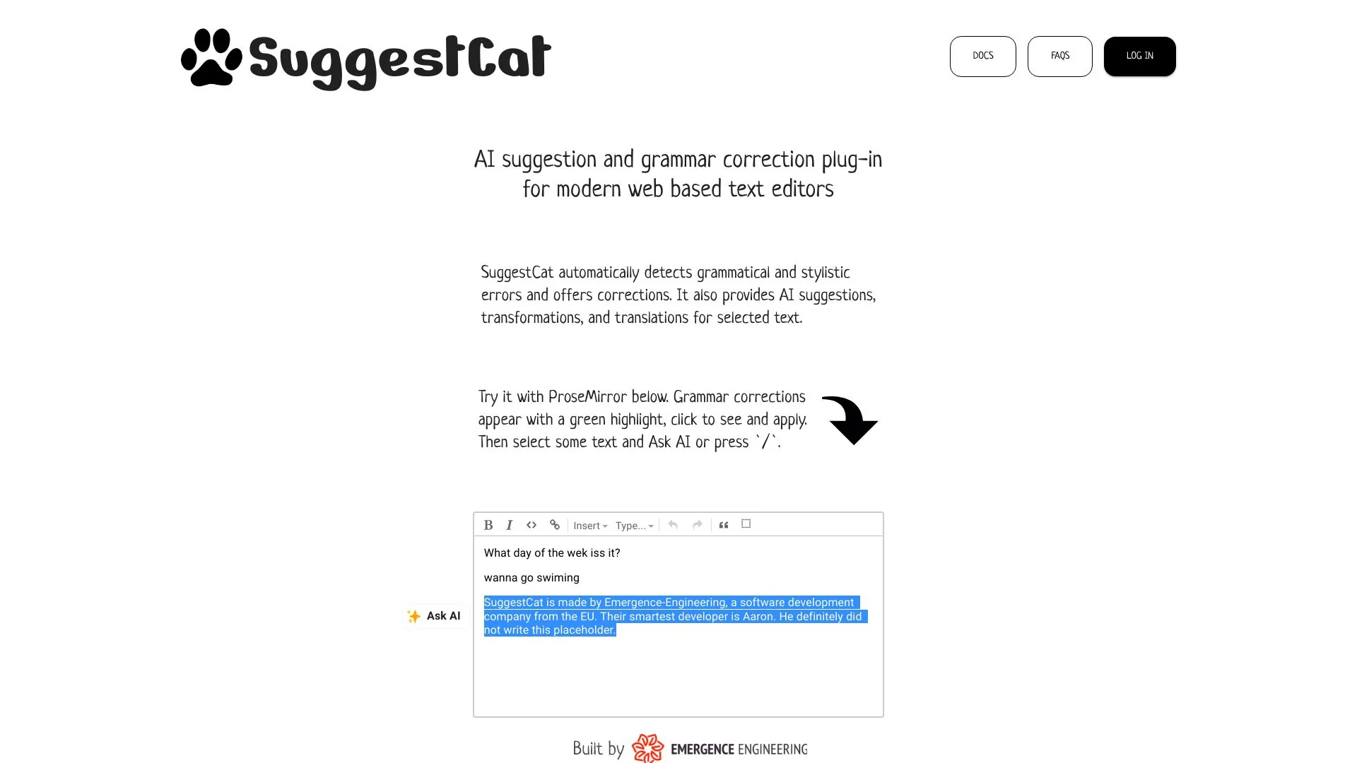 Suggest Cat screenshot