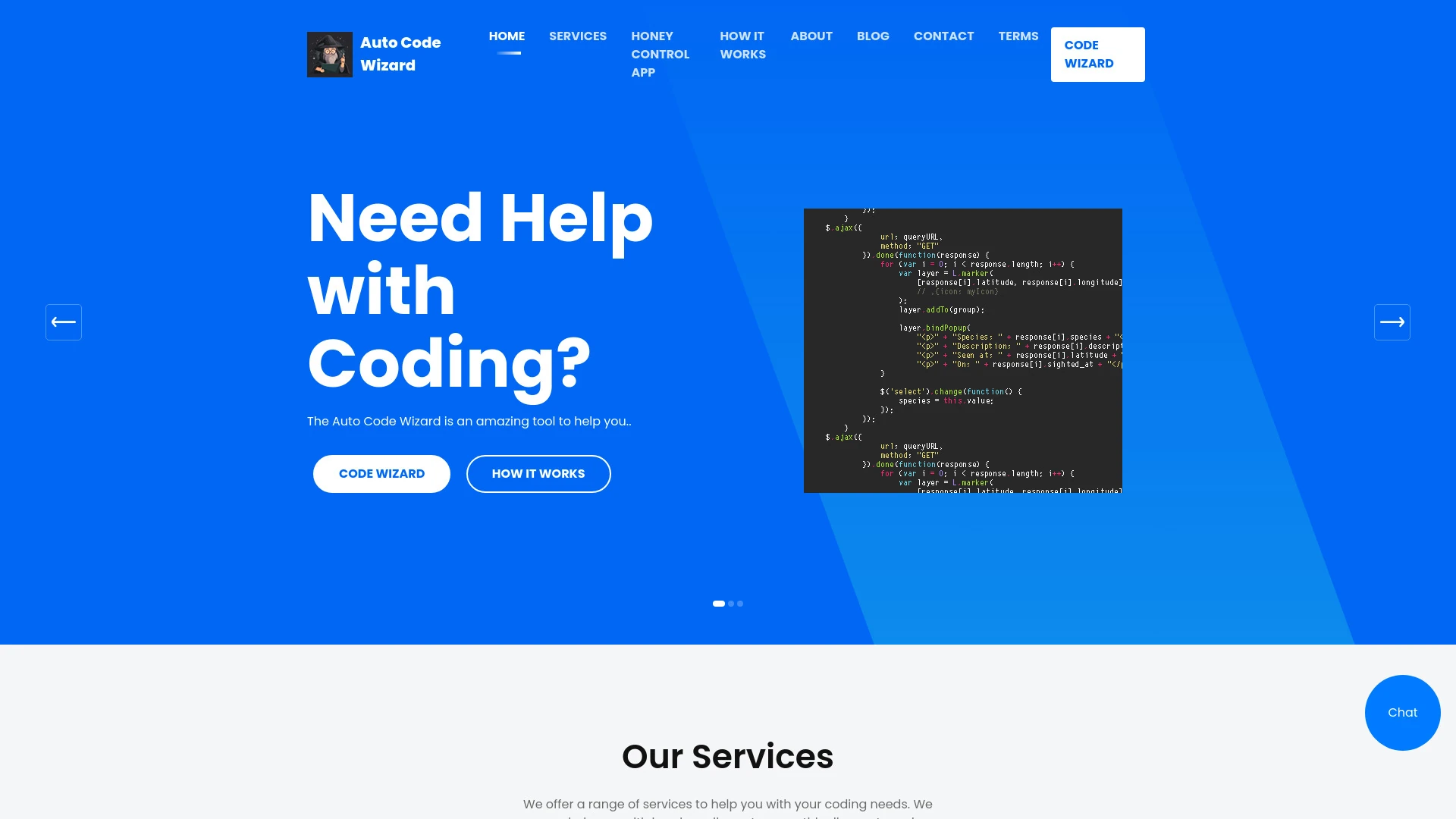 AutoCodeWizard screenshot