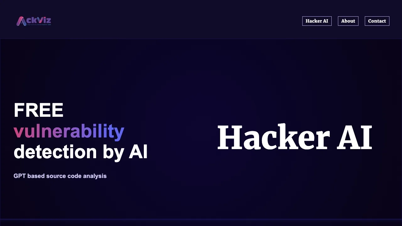 Hacker AI screenshot