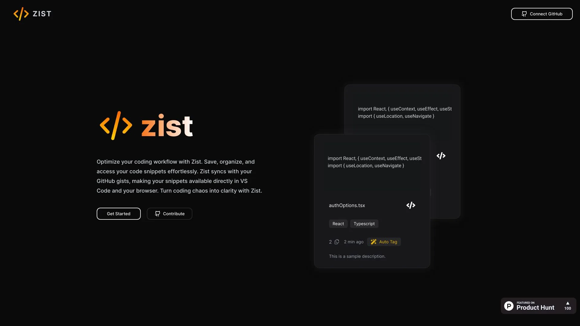 Zist screenshot